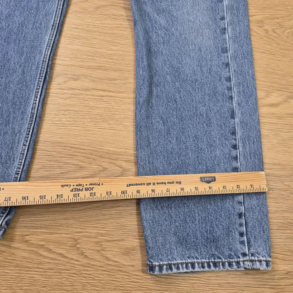 Vintage Levis 505 Jeans Mens 38x30 Blue Denim Cowboy Stretch Pants Y2K